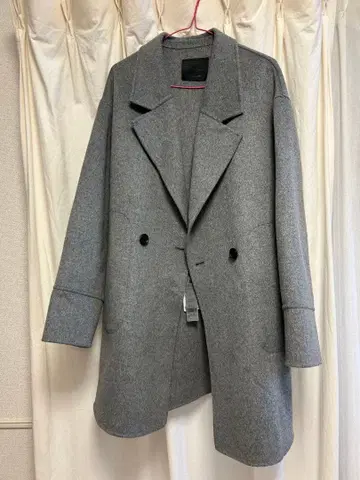 JEANASIS S 비버 울 미들 코트