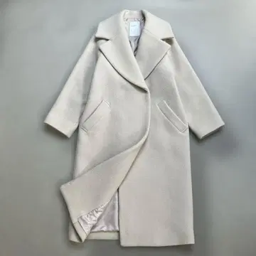 [ 와이드 칼라 래글런 슬리브 ] 노블 멜란지 에어 울 코트