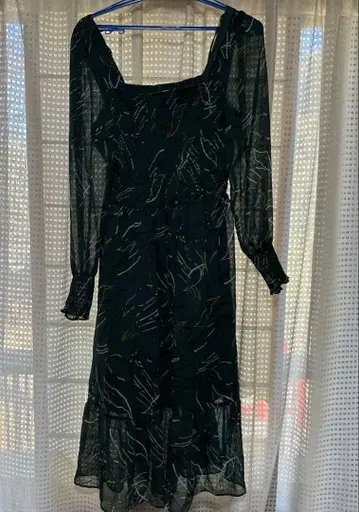 NINE WEST 다크 그린 원피스 L