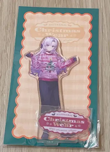 니지산지 크리스마스 아크릴 스탠드 christmas wear 살로메