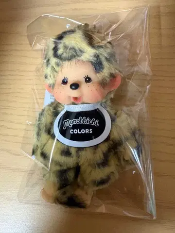 몽치치 COLORS 키체인 레오파드 무늬