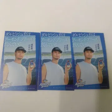 다루비슈 유 아몬드브리즈 프로모 카드 3장 세트
