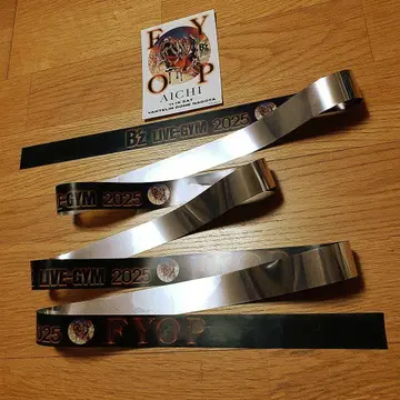 [11/15 나고야] B'z FYOP 스티커&은색 테이프(컷 없음)