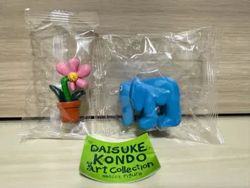 DAISUKE KONDO 아트 컬렉션 피규어 1 코끼리 꽃