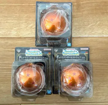 제일복권 드래곤볼 SNAP COLLECTION2 F상 스트랩 3종