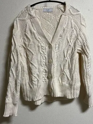 SLOBE iENA 아이보리 가디건