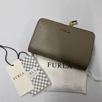 [ 수리 필요 ] FURLA 그레이 이단 접이식 지갑