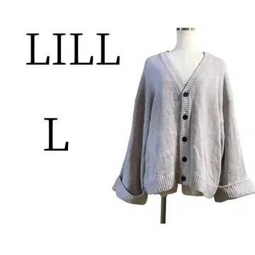 컨디션 최상 LILL 릴 긴팔 가디건 볼레로 앙상블 M