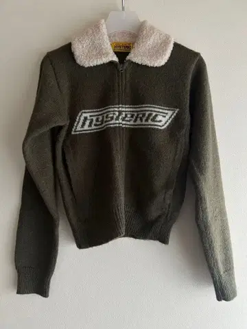 [ 새상품 ] HYSTERIC 올리브색 니트