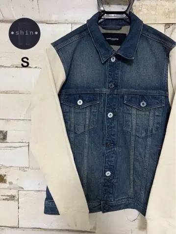 한 점 한정 재구축 도킹 리메이크 데님 자켓 맨투맨