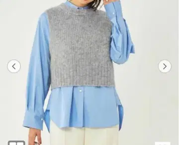 그린 라벨 릴랙싱 니트 베스트