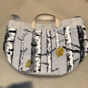 레어 새상품급 FEILER 핸드백 2way 실버 비요르크 2way