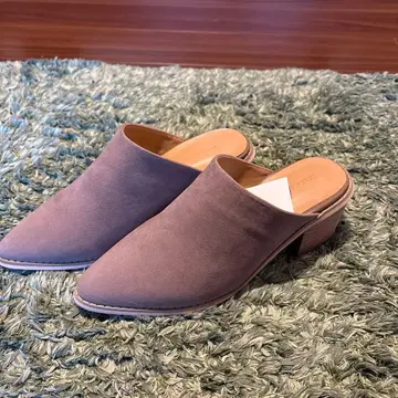 미사용 새상품 AZUL 베이지 뮬 L 사이즈