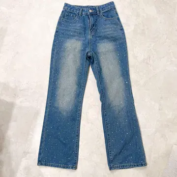 Oneway 큐빅 빈티지 데님 키라키라 데님 S 스트레이트