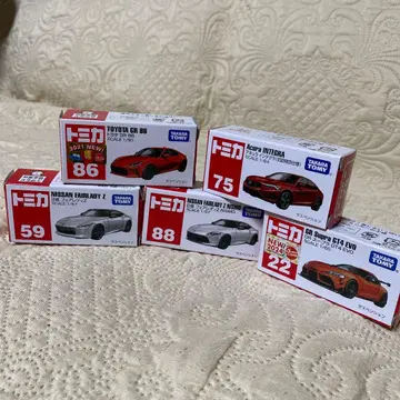 토미카 미니카 세트 5대 중고품