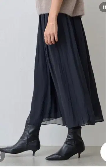 BEARDSLEY 주름 쉬폰 개더 팬츠(0)