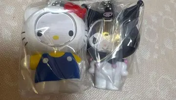 산리오 캐릭터즈 사진 프레임 마스코트 헬로키티 쿠로미