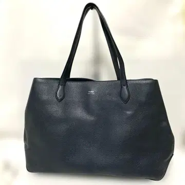 파로 파비오 무스 가죽 토트백 네이비 중고