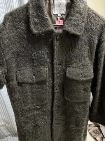 ROPE' PICNIC 블랙 롱 코트