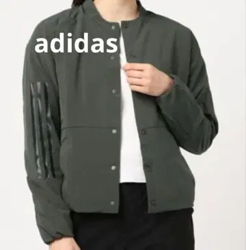 아디다스 ID MIX 봄버 자켓 카키 계열 S 사이즈