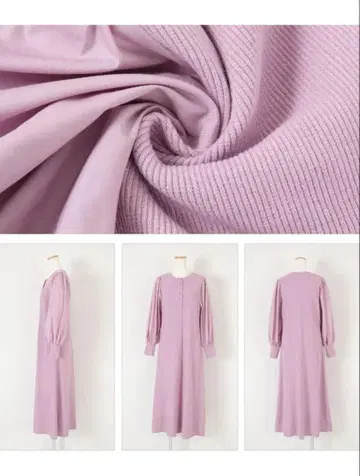 titivate 셔츠 도킹 볼륨 슬리브 원피스