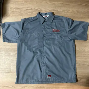 벤 데이비스 워크 셔츠 L 블루