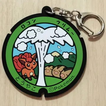 포켓몬 포켓몬스터 포케후타 러버 키링 홋카이도 우림모