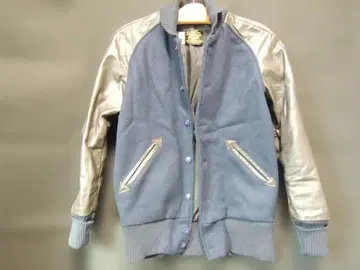 새상품급 SKOOKUM 스쿠컴 소매 가죽 멜톤 울 아워드 자켓