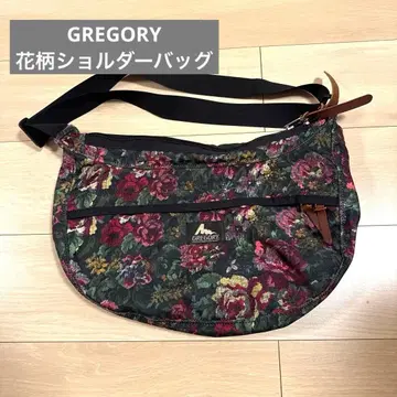 GREGORY 꽃무늬 플라워 프린트 숄더백