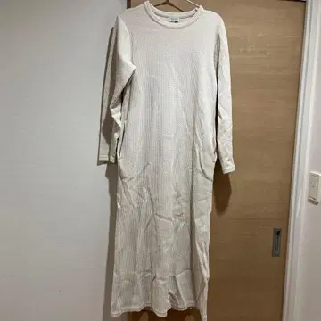 BEAUTY&YOUTH 롱 원피스 아이보리