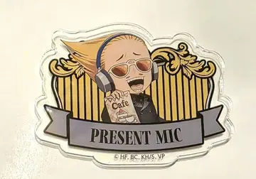 프레젠트 마이크 아크릴 배지 비질란테 애니메이트 카페 히로아카