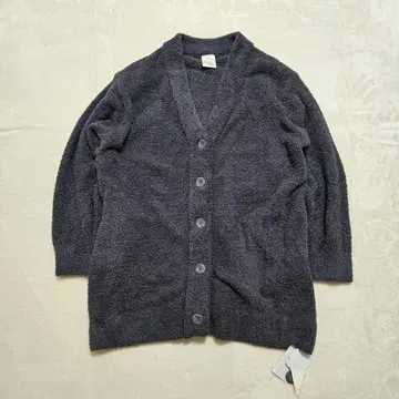 택 포함 새상품 젤라또피케 차콜 그레이 복슬복슬 가디건