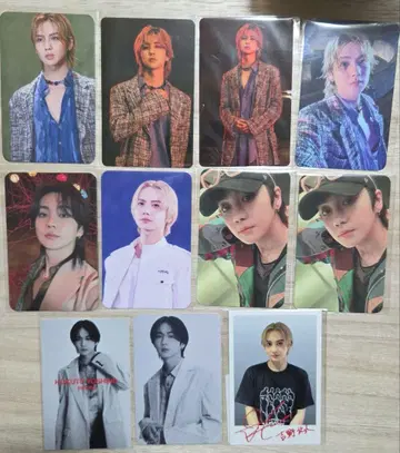 럭키 드로우 포토카드 세트 요시노 호쿠토 란페 THE RAMPAGE