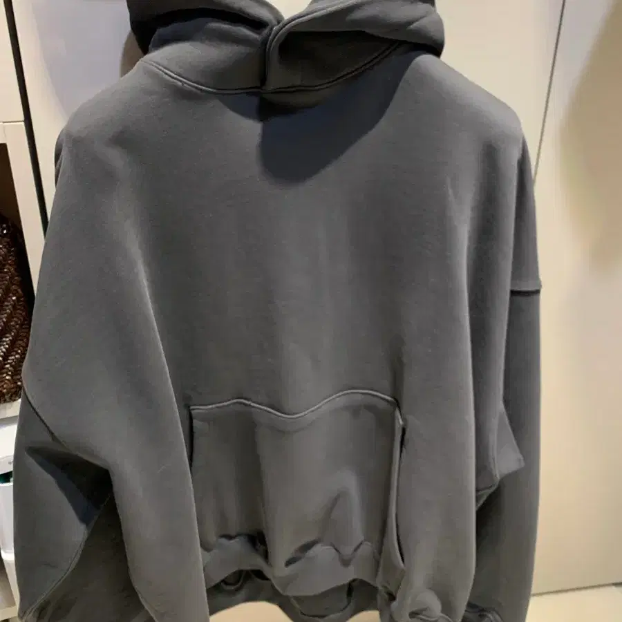 Moif Functional Uniform Sweat Hoodie Charcoal New Product 2