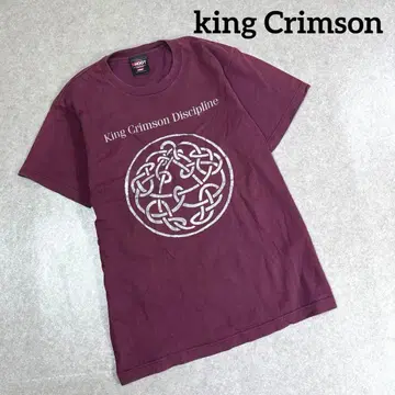 레어 king Crimson 빈티지 밴딩T셔츠 SHOOT