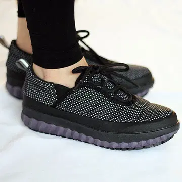 도쿄 캠핑고 방수 미끄럼 방지 나일론 퀼팅 신발 L