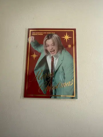 THE RAMPAGE 야마모토 쇼고 포토 카드 대폭음회 시크릿