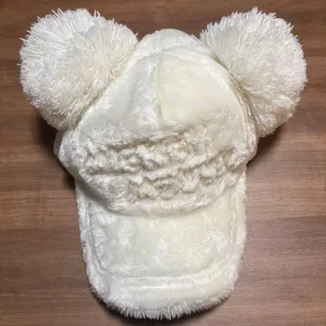 디즈니 리조트 화이트 캡 58cm