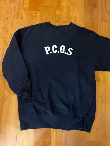 PORKCHOP P.C.G.S. 맨투맨 L 네이비