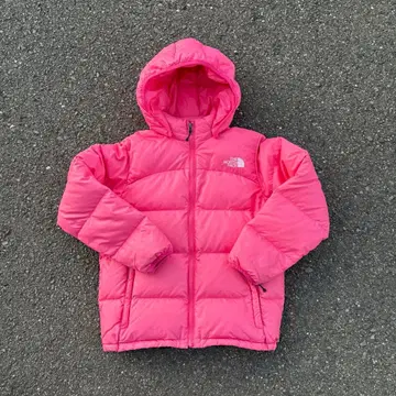 THE NORTH FACE 핑크 다운 자켓