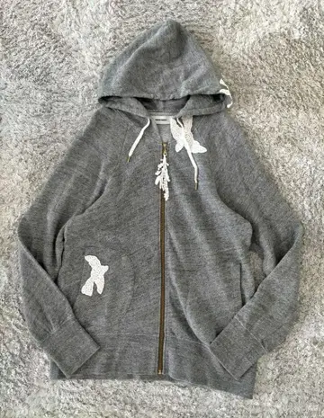 SUPER HAKKA 자수 후드티