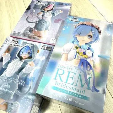 Re: 제로 피규어 세트 렘 라무 3체