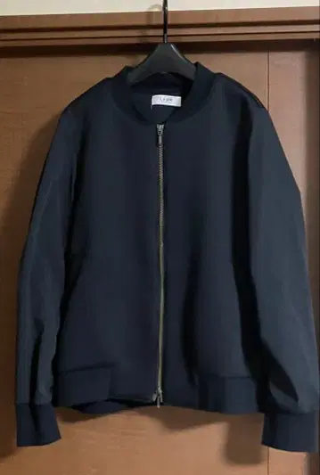 LrdR 블랙 더블 집업 자켓