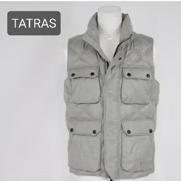 TATRAS 그레이 퀼팅 베스트