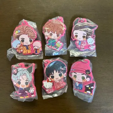 FANTASTICS 산리오 러버 스트랩 6개 세트