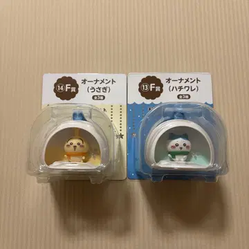 애니마이 복권 치이카와 F상 오너먼트 하치와레 토끼