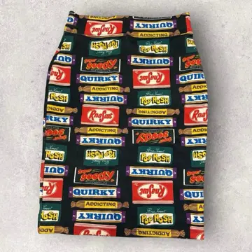 RNA SWEAT 올 패턴 타이트 스커트 M 사이즈 스트레치 소재