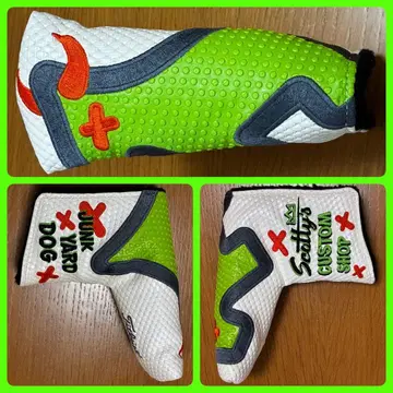 초레어 고품질 2011 정크 야드독 라임 퍼터 커버 헤드커버