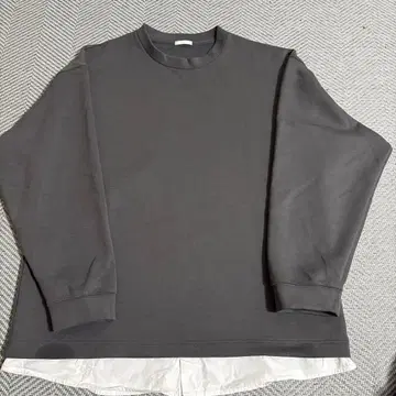 그레이 긴팔 트레이닝복 L 사이즈