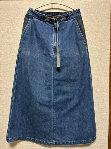 THE NORTH FACE 트윌 데님 필드 스커트